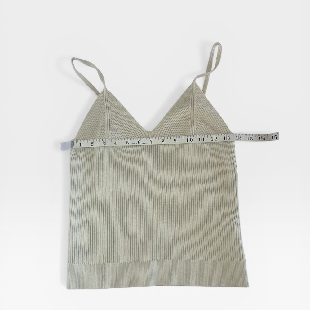 Gap Cream Ribbed Tank Top - Picture 8 of 9